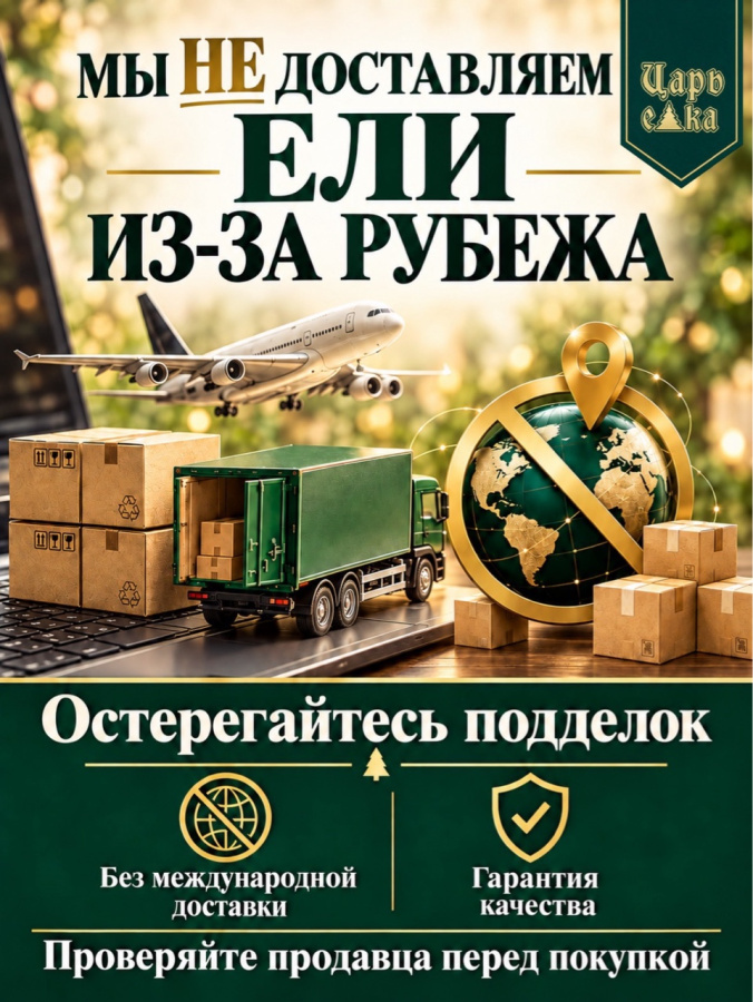 Ель искусственная Царь Елка Адель Алмазная заснеженная с освещением LED 300см